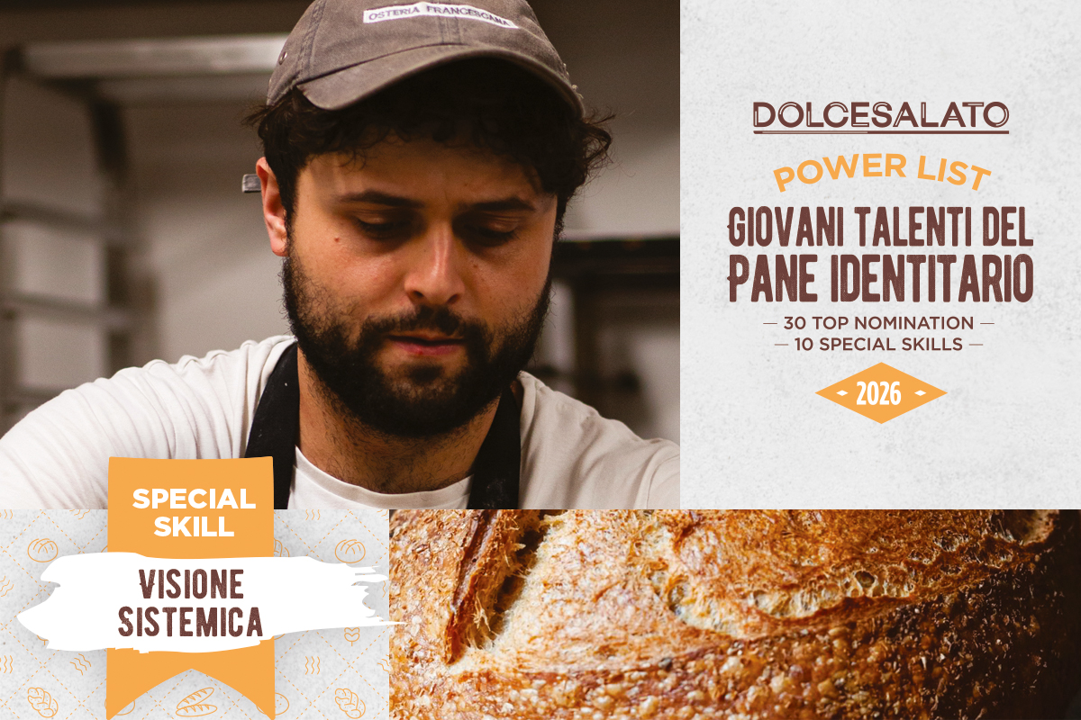 Michele di Gia, giovane talento del pane identitario. DolceSalato Power List 2026.