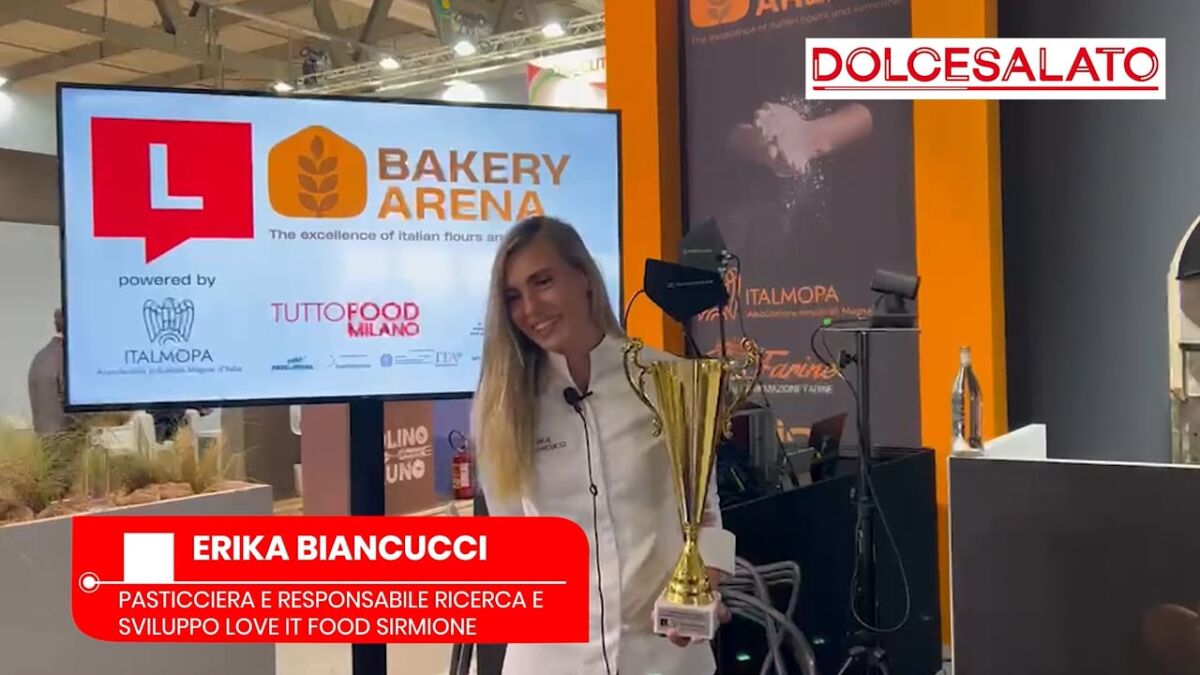 Erika Biancucci, campionessa lievitisti Under 30. Trofeo Bakery Arena, Tuttofood Milano. Panettone artigianale.