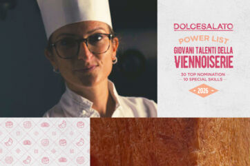 Chef Linda Strocchi per la Power List Dolcesalato: giovani talenti della viennoiserie e pasticceria professionale 2026.