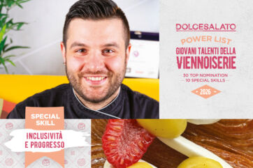 Dario Beluffi, chef pasticciere, nella Power List Dolcesalato per inclusività e progresso nella viennoiserie 2026.
