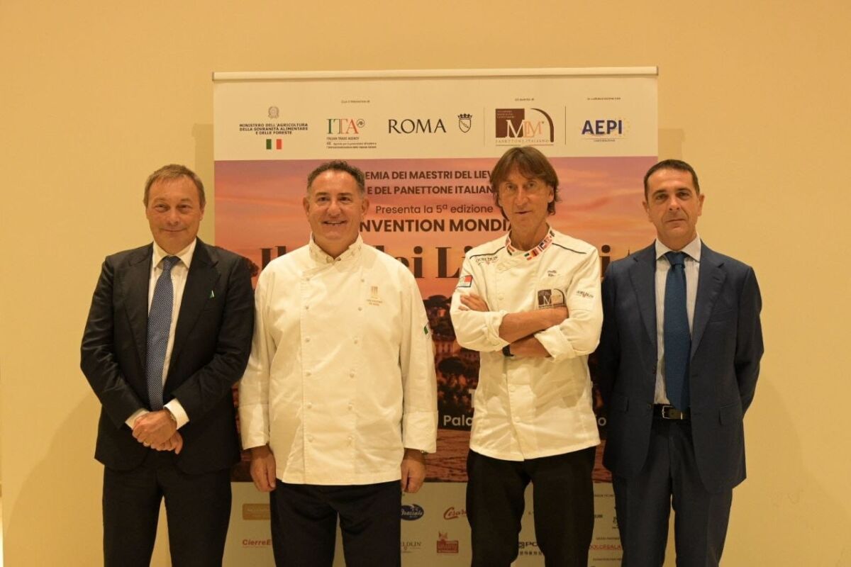 De Pedys, De Riso, Gatti e Dinoi alla Convention Mondiale del Panettone 2026 per il Made in Italy.