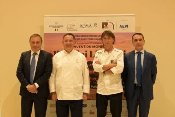 De Pedys, De Riso, Gatti e Dinoi alla Convention Mondiale del Panettone 2026 per il Made in Italy.