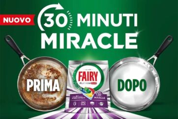Fairy accelera i tempi della lavastoviglie: nasce una pastiglia pensata per i cicli brevi