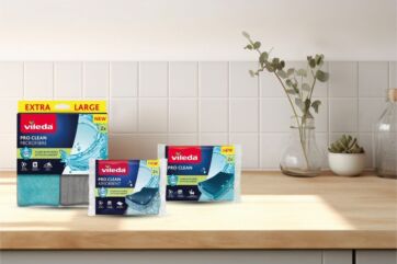 Vileda lancia Pro Clean, enzimi e probiotici entrano nella pulizia domestica