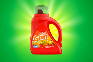 Detersivo Gain Apple Mango Tango. P&G rilancia Gain grazie al social listening.