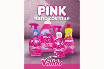 In.Chi.Pla. Pink Valido: linea completa di detergenti rosa per la pulizia della casa. Scopri i prodotti!