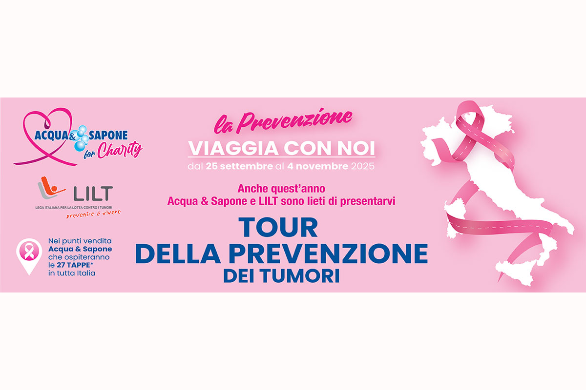 Acqua & Sapone prevenzione tumore al seno