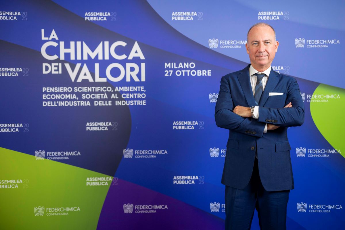 Federchimica: Buzzella all'assemblea. Chimica italiana, produzione e valore.