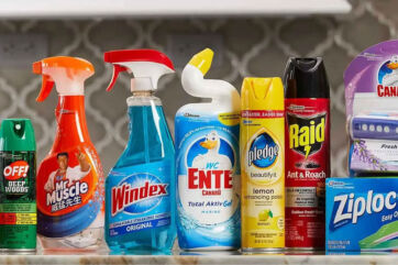 Prodotti SC Johnson: Off, Mr Muscle, Windex, WC Ente, Pledge, Raid, Ziploc. Packaging sostenibile, riduzione plastica vergine.