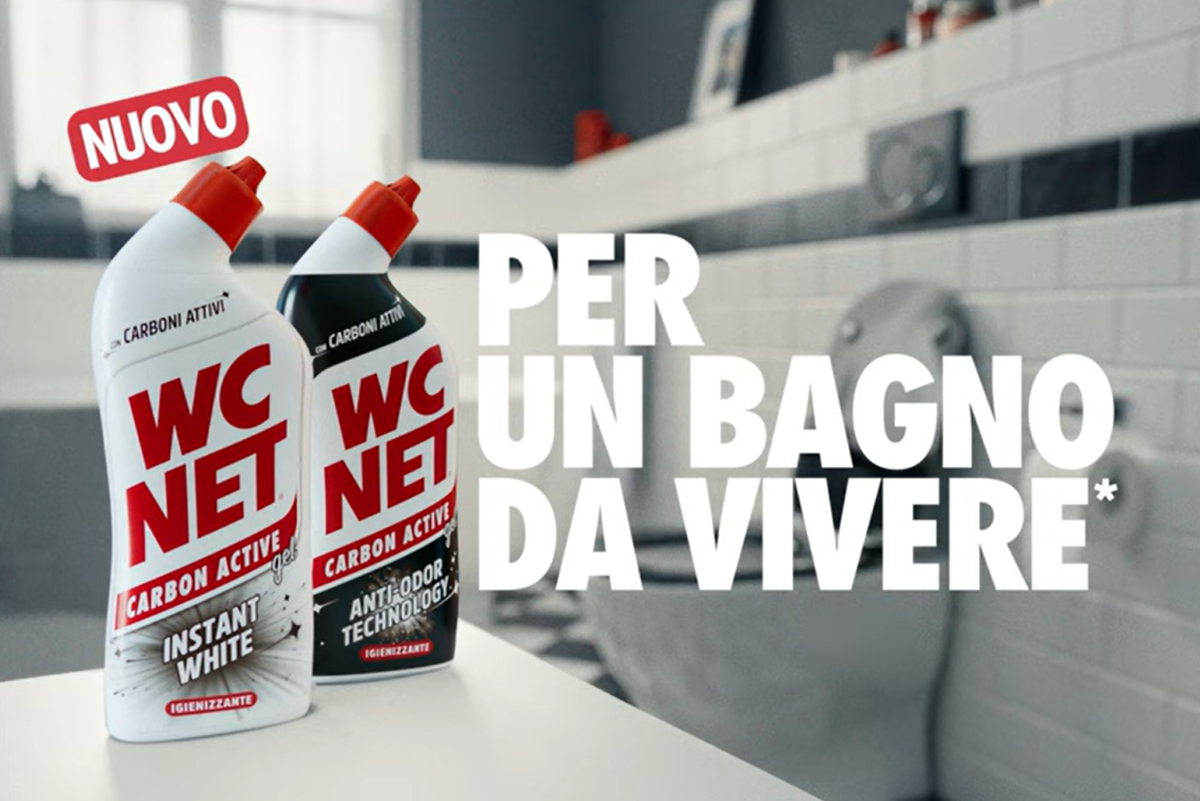WC Net Carbon Active, detersivo bagno. Bagno da vivere, pulizia e igiene.