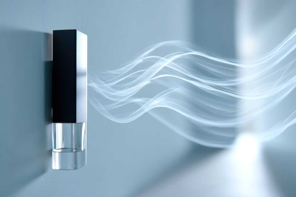 Deodorante ambiente antiodore con diffusore. Profumo per la casa.