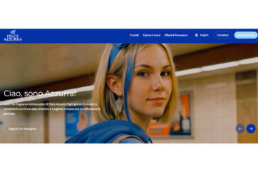 Avatar AI Azzurra di Felce Azzurra. Benessere e Gen Z.