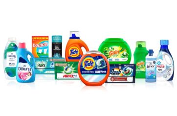 Risultati P&G: detersivi Tide, Dash, Ariel, Lenor, Gain, Downy e Bounce. Prodotti per la pulizia casa.