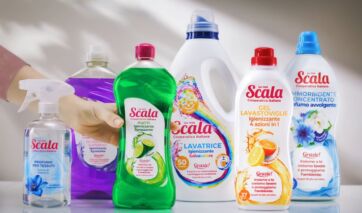 Prodotti Scala: detersivi piatti, lavatrice, superfici, tessuti e ammorbidente. Igiene e pulizia casa.
