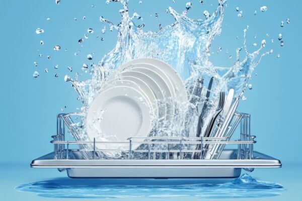 Detersivi lavastoviglie: piatti puliti con detersivo liquido, gel o pastiglie multifunzione.