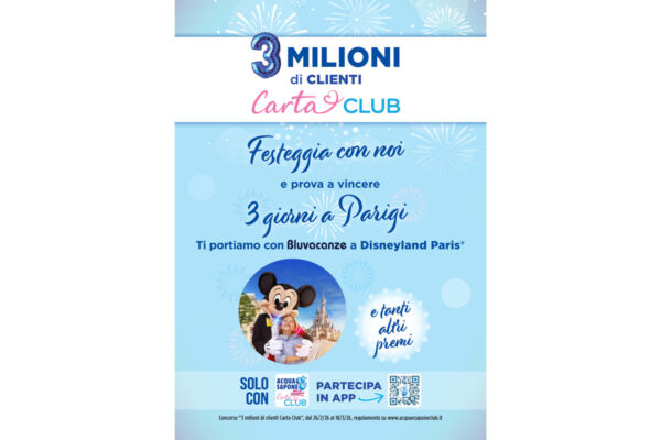 Acqua & Sapone Carta Club: concorso per vincere 3 giorni a Parigi. Festeggia con noi! #AcquaSapone #CartaClub