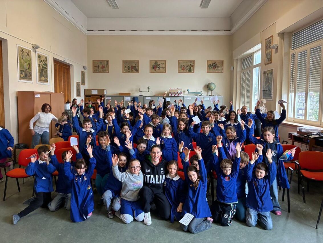 P&G Campioni: gruppo di studenti celebra i valori paralimpici a Cortina.