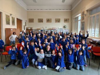 P&G Campioni: gruppo di studenti celebra i valori paralimpici a Cortina.