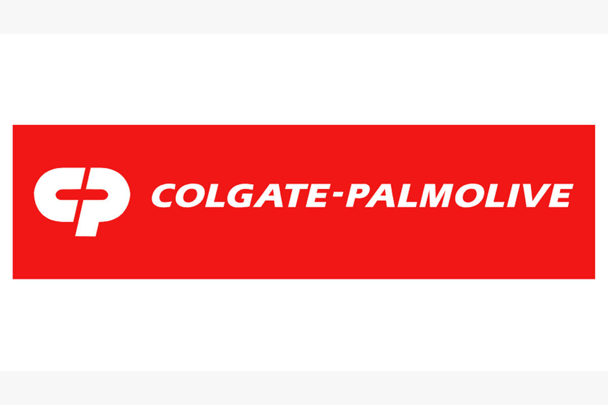 Logo Colgate-Palmolive. Crescita aziendale 2026. Prodotti per l'igiene orale e personale.