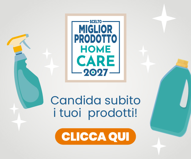 Banner Miglior Prodotto Home Care 2027: flaconi pulizia, candida subito i tuoi prodotti e clicca qui.