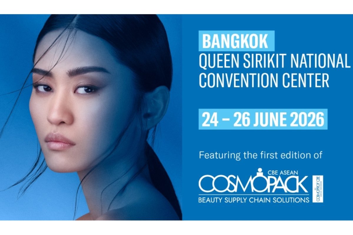 Cosmopack Bangkok 2026: fiera cosmetica. Modella asiatica, bellezza e innovazione per l'industria cosmetica.