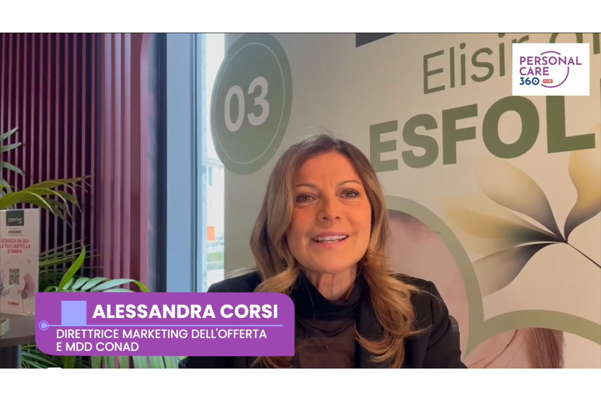 Alessandra Corsi, Conad. Essentiae LAB: beauty premium e democratico.