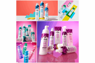 Prodotti per capelli Not Your Mother's: Beach Babe, Curl Talk, All Eyes On Me.