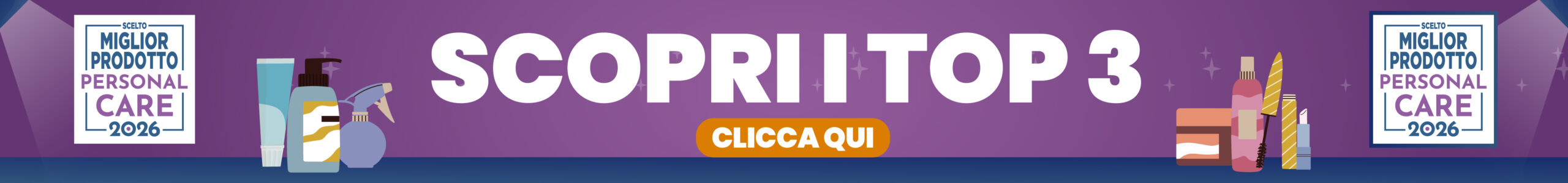 Leaderboard Miglior Prodotto Personal Care 2026: Scopri i Top 3 prodotti PC. Clicca qui per la classifica.