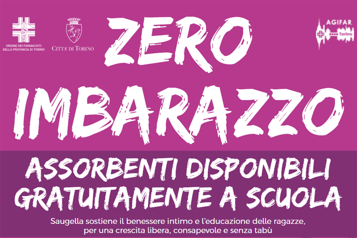 Saugella e benessere femminile: Zero imbarazzo, assorbenti gratuiti a scuola.